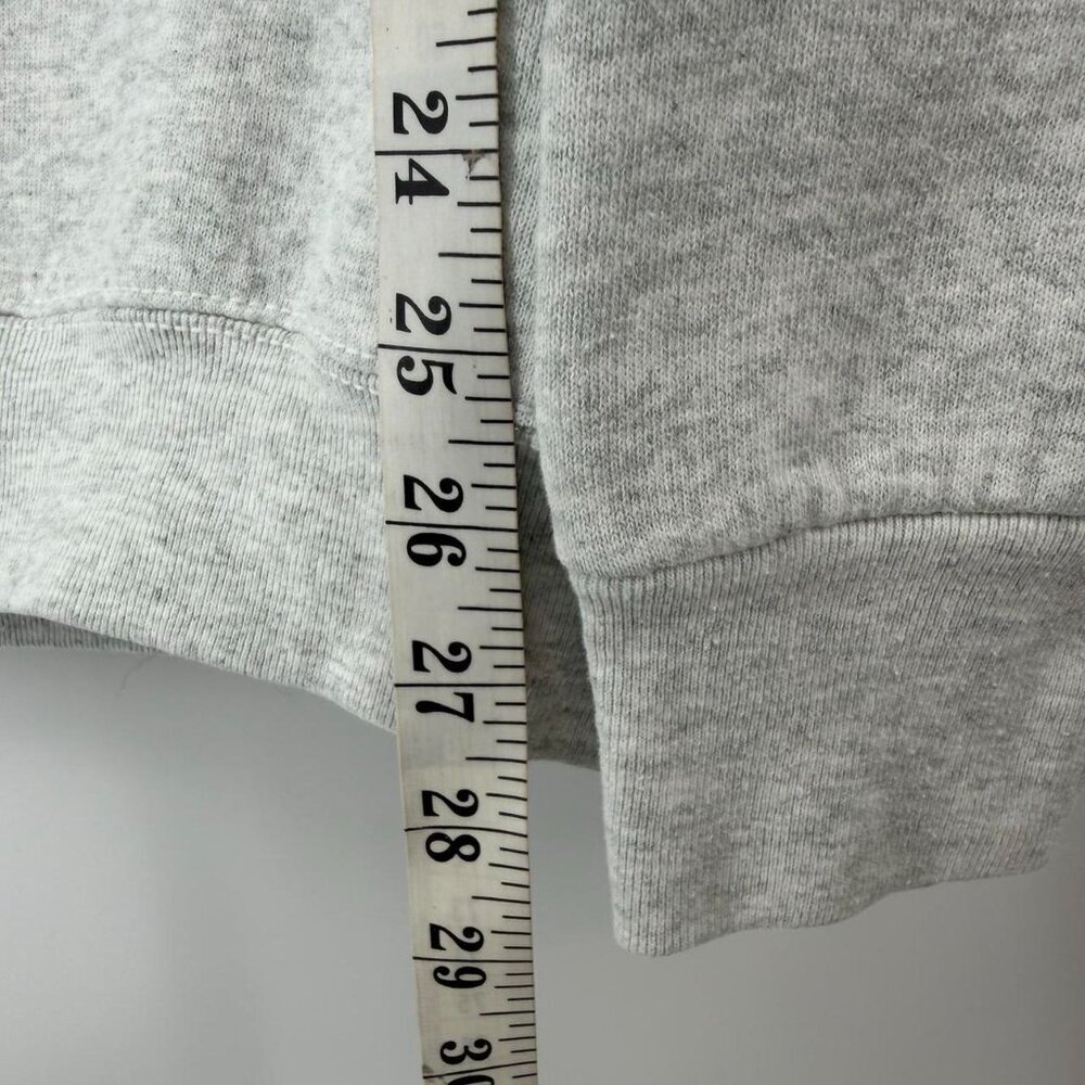 Hathaway Crewneck Sweatshirt XL Gray Fruit of the Loom USA Vintage - Picture 4 of 5